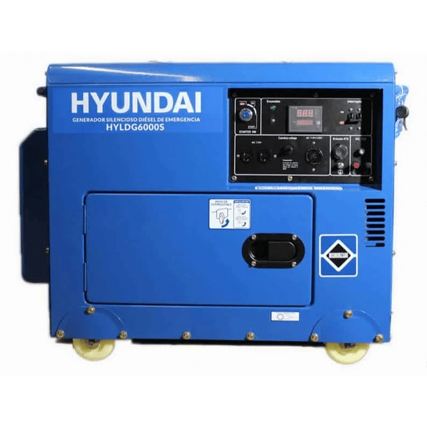 GENERADOR HYUNDAI DIESSEL 10KW CDO HYLDG12S