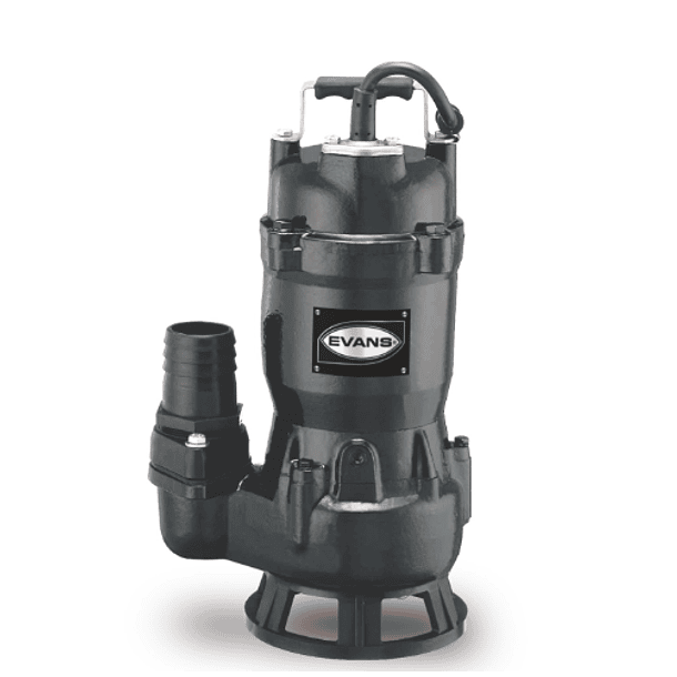 ELECTROBOMBA EVANS PARA SOLIDOS MONOFASICO 1 HP  220V, 2 POLOS SV2ME100G 1
