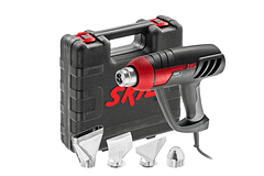 PISTOLA CALOR SKIL 1200W 50°-400°C+BOQUILLAS+MALETIN F012.800.3AF-000