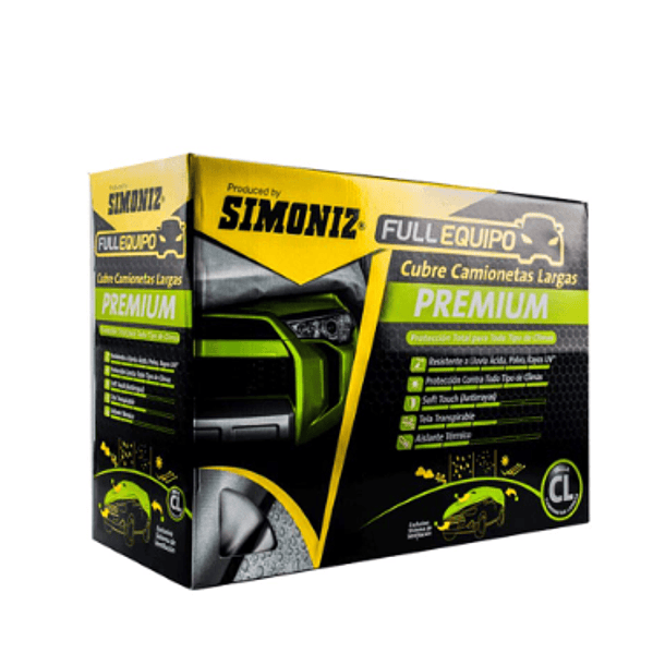 CUBRE CAMIONETAS TKC PREMIUM POLIESTER CORTA T-CL 108838