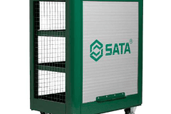 CARRO SATA 4 BANDEJAS Y PUERTA DE CORTINA DE 25