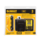 ATORNILLADOR IMPÀCTO DEWALT 1/4 DCF885B+BATERIA 3AH 20V+CARGADOR 20V MAX DCB230C 2