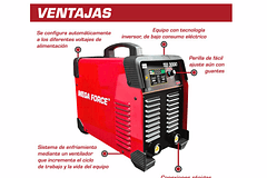 EQUIPO LINCOLN MEGAFORCE 300I ST 220/380/440 V 50/60 HZ K69006-12