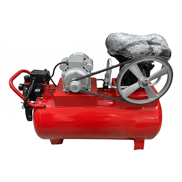 COMPRESOR TC 100 LBS MOTOR 1 HP CABEZOTE INDUSTRIAL