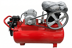 COMPRESOR TC 100 LBS MOTOR 1 HP CABEZOTE INDUSTRIAL