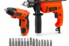 PROMO E-COMERCE BYD TALADRO 1/2 HD555 550W VVR+ ATORNILADOR INAL KC4815-B3