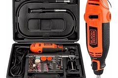 MOTO TOOL BLACK AND DECKER 180W 35000 RPM + ACCESORIOS RT18KA-B3