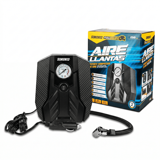 COMPRESOR SIMONIZ FULL EQUIPO 12V 205981