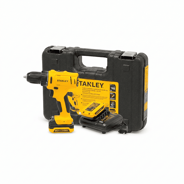 Taladro Inalambrico Rot. 3/8 12v Stanley Scd12s2k-b3