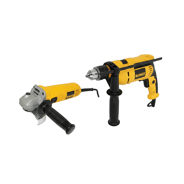 Promo Dewalt Pulidora 41/2 4010+taladro 1/2 Vvr Dwd024