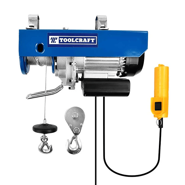 DIFERENCIAL ELECTRICA TOOLCRAFT 1000KG 1700W TC 3502