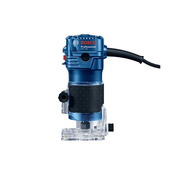 Fresadora Bosch GKF 550 con 550W 12