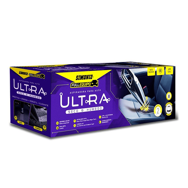 ASPIRADORA SIMONIZ ULTRA FULL EQUIPO 206960