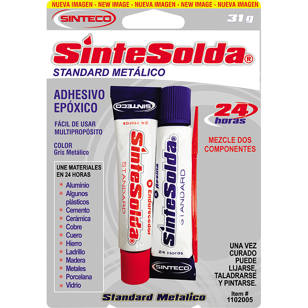 PEGANTE SINTESOLDA  SINTECO METALICO