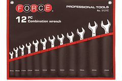 JGO LLAVES MIXTAS FORCE 12PCS 8-19MM MINI REF51214P