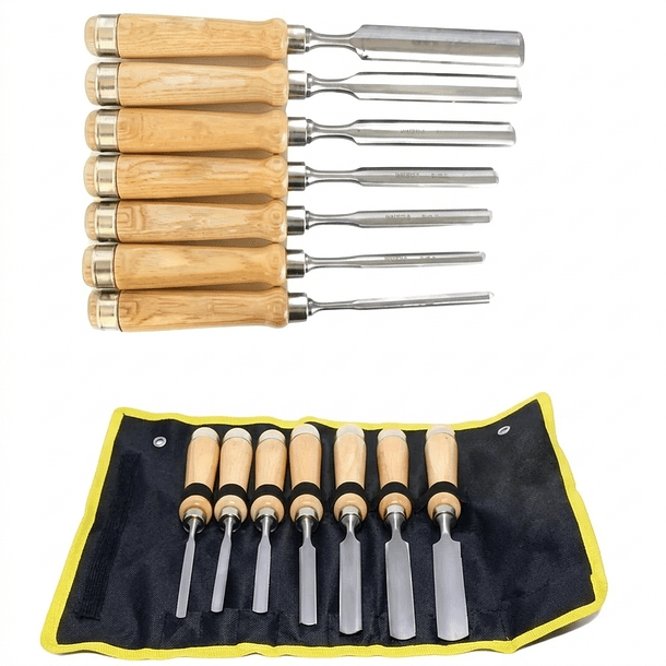 JGO GUBIAS UYUSTOOLS MADERA 7PZAS GBA07U