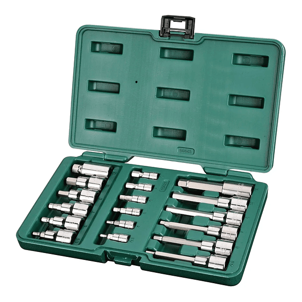 JGO COPA SATA  C/PUNTAS HEX 1/4