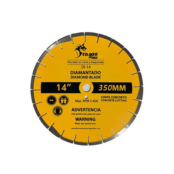 DISCO DIAMANTADO SEGMENTADO 14