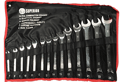 JGO LLAVES MIXTAS SUPERIOR 3/8 - 1 1/4 14PCS JMCP38114