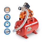 HIDROFLO EVANS 1/2HP C/TANQUE 24LTS 110V 1X1 EAP050-024HE 2