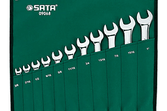 JGO LLAVES MIXTAS SATA 11PZAS 3/8