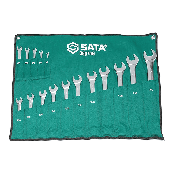 JGO LLAVES MIXTAS SATA 14PZAS 8-24MM ST09026SJ 