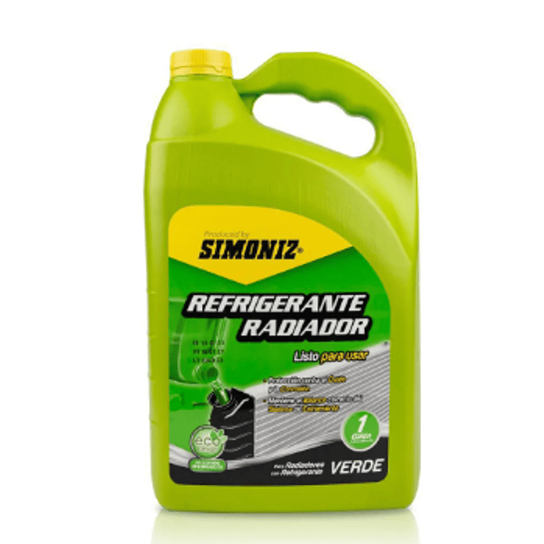 REFRIGERANTE SIMONIZ QUALITOR 1GL VERDE 108187 1