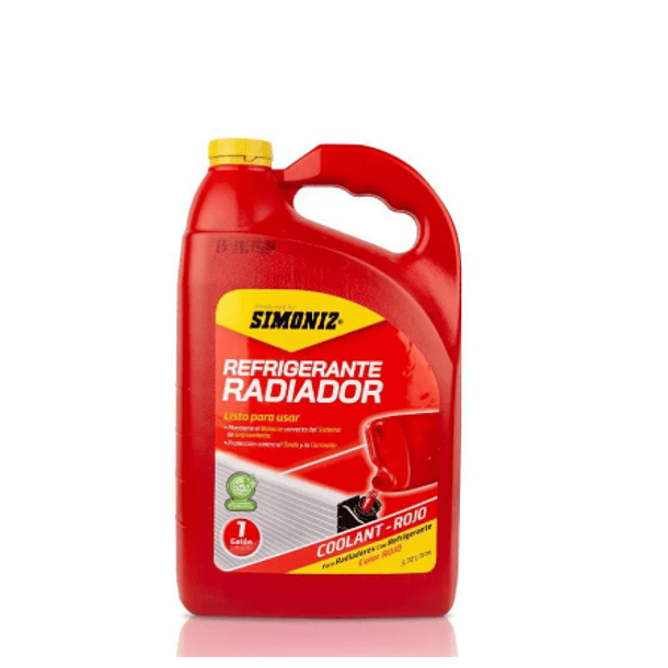 REFRIGERANTE SIMONIZ RADIADOR 1GL ROJO 108189 1