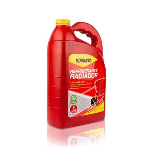 REFRIGERANTE SIMONIZ RADIADOR 1GL ROJO 108189 2