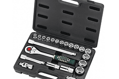 JGO COPAS FORCE CUAD 3/8 30PCS 6PT 6 - 24MM REF3302