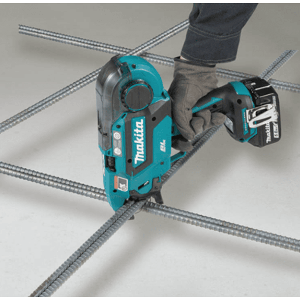 AMARRADORA DE VARILLA MAKITA INAL+CARGA+2 BATERIAS 5AH+50 ROLLOS ALAMBRE DTR180 4