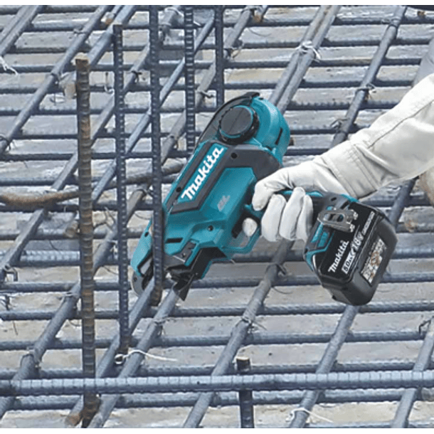 AMARRADORA DE VARILLA MAKITA INAL+CARGA+2 BATERIAS 5AH+50 ROLLOS ALAMBRE DTR180 2