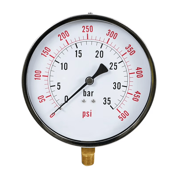 MANOMETRO GLICERINA 500 LBS