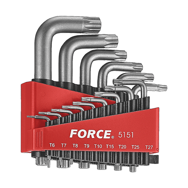 JGO LLAVES BRISTOL FORCE 9PCS 1.5-10MM T-BOLA LARGA 5093LB