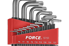JGO LLAVES BRISTOL FORCE 9PCS 1.5-10MM T-BOLA LARGA 5093LB