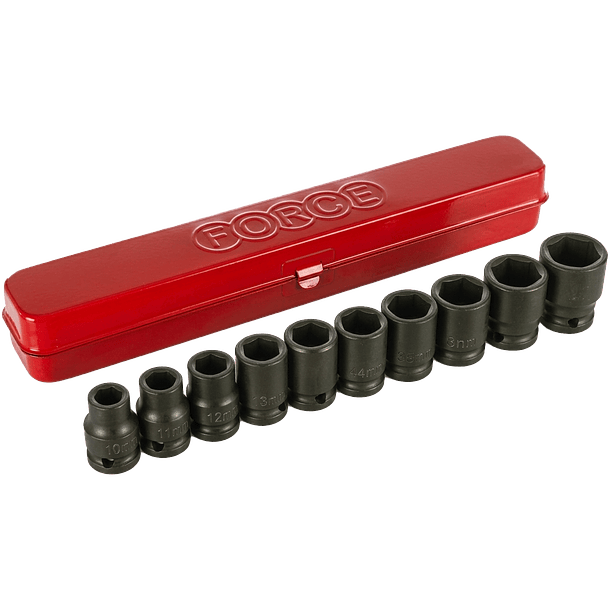 Jgo Copas Impacto Force Cuad 1/2 10pcs 11-24mm Ref4109