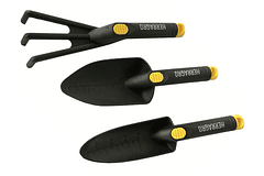 KIT HERRAGO JARDINERIA 3 PZAS TRABAJO LIVIANO