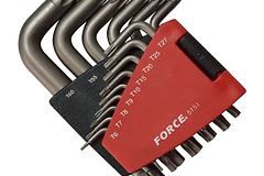 JGO LLAVES TORX FORCE 9PCS T-TAMPER T10H-T50H 5098LT