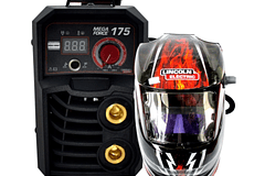 PROMO EQUIPO SOLDADURA MEGAFORE 175 110/230V K69068-1+CARETA  YC-E 2L BLACK RACIN