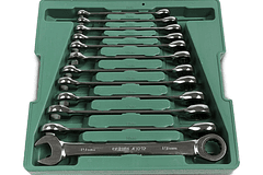 JGO LLAVES TIPO RATCHET SATA MM 8 A 19 12 PZS GL09040EM (ST09040-02)