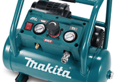 PROMO MAKITA COMPRESOR DE AIRE XGT 40V BL+CLAVADORA NEUMATICA CALIBRE18+2 BAT+CAR