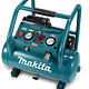 PROMO MAKITA COMPRESOR DE AIRE XGT 40V BL+CLAVADORA NEUMATICA CALIBRE18+2 BAT+CAR