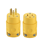 TOMA P/TIERRA LEVINTON 15AH AMARILLA  1