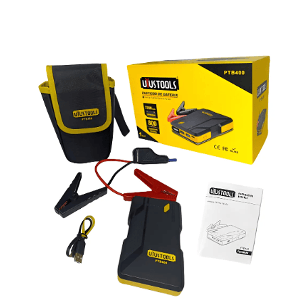 ARRANCADOR Y CARGADOR BATERIA UYUSTOOLS 7200MAH/400A PTB400 1