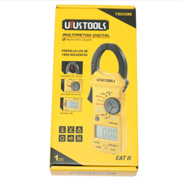 PINZA VOLTIAMPERIMETRICA - MULTIMETRO DIGITAL UYUSTOOLS TSD3288 1