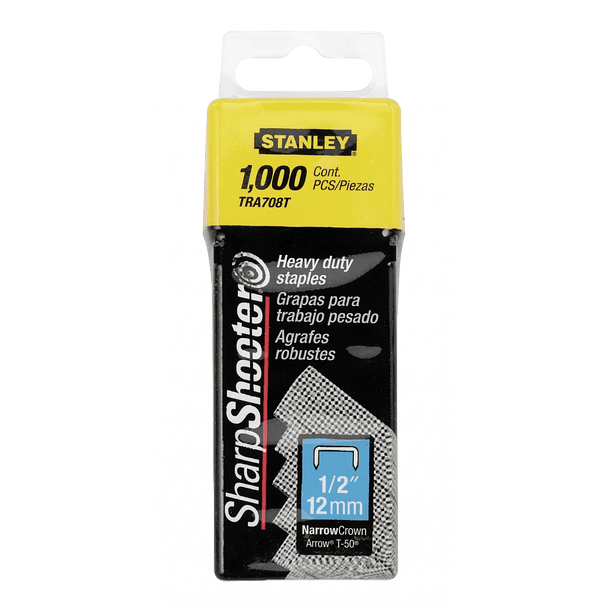 GANCHO ENGRAPADORA STANLEY 1/2 TRA708T AZUL TRABAJO PESADO