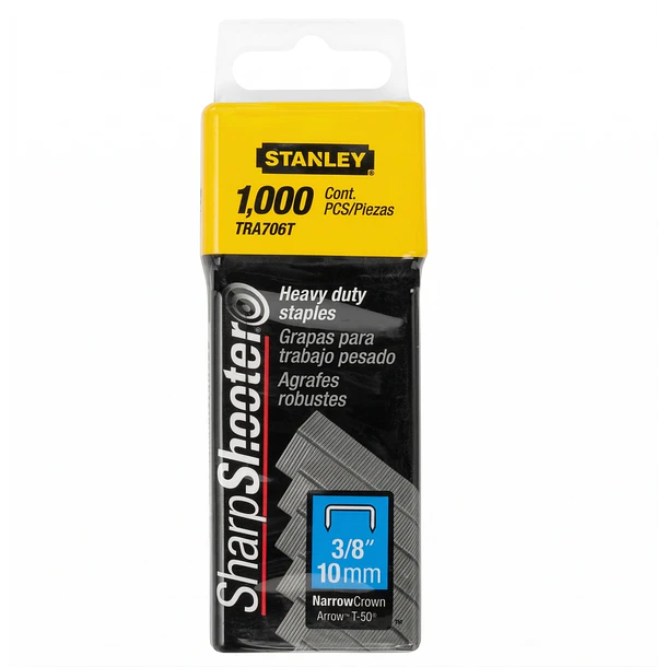 GANCHO ENGRAPADORA STANLEY 3/8 TRA706T AZUL TRABAJO PESADO
