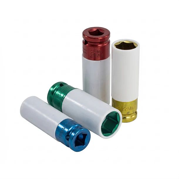 COPA IMPACTO FORCE CUAD 1/2 6PT 19MM LARGA COLORES 4458519
