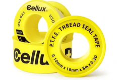 Cinta De Teflon Para Gas Cellux 3/4 X 8 Mts