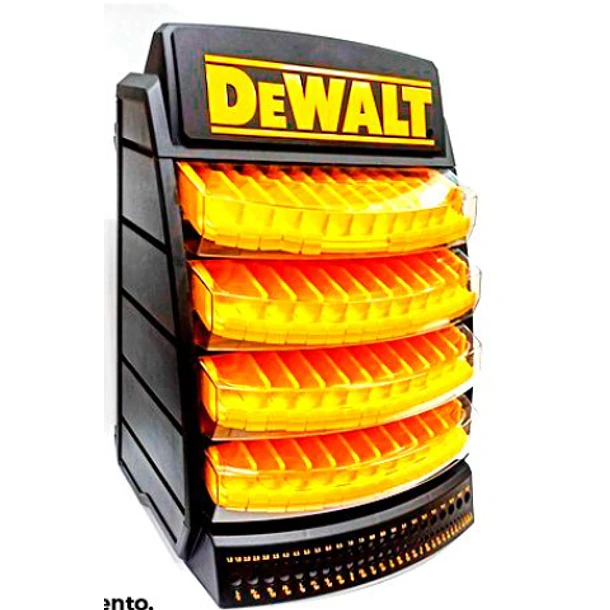 EXHIBIDOR DE BROCAS DEWALT